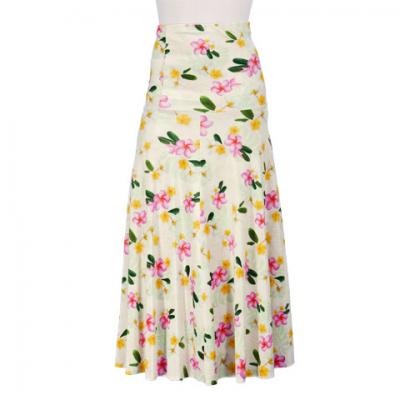 Hula Multi Way Plumeria Dress with Velvet / Luxury Collection / Cream / J2518cr
