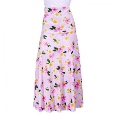 Hula Multi Way Plumeria Dress with Velvet / Luxury Collection / Pink / J2518pi