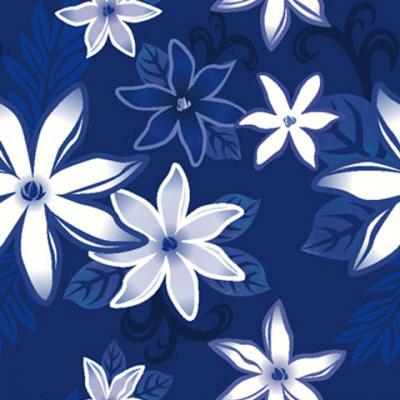 Hula Tiare Pareo / Navy / J2553nv