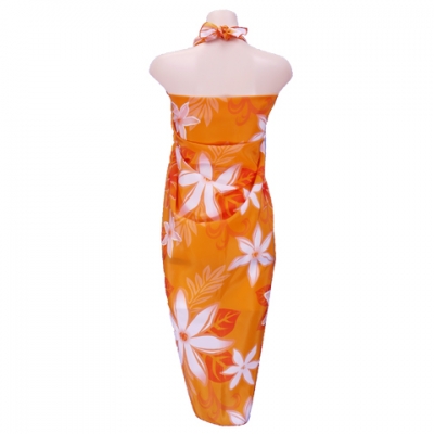 Hula Tiare Pareo / Orange / J2553nv