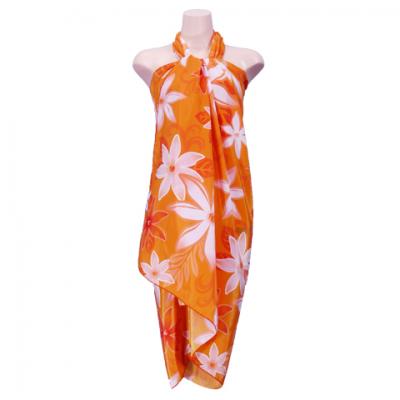 Hula Tiare Pareo / Orange / J2553nv