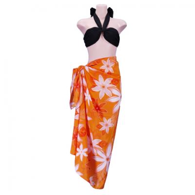 Hula Tiare Pareo / Orange / J2553nv