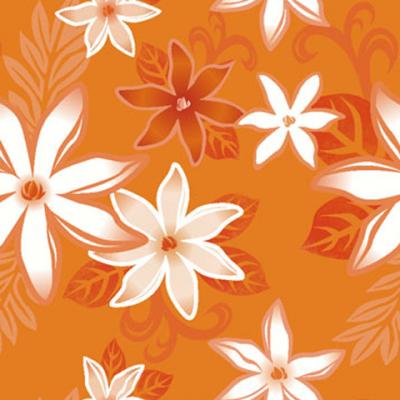 Hula Tiare Pareo / Orange / J2553nv