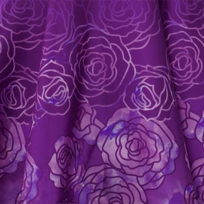 Hula Long Dress with Lokelani Print / Luxury Collection / Purple / J2556pu