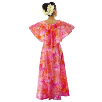 Hula Koshibo Long Cape Dress / Luxury Collection / Pink / J2559pi