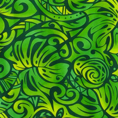 Hula Pa'u Skirt / Monstera & Honu / Green  / G2568