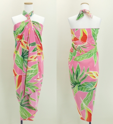 Hula Heliconia Pareo / Pink / J2671pi