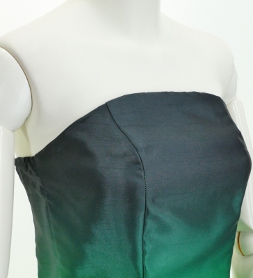 Hula Midi Gradation Dress/ Luxury Collection / Green & Yellow / J2709grye