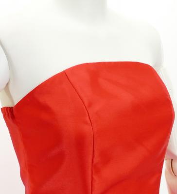 Hula Midi Gradation Dress/ Luxury Collection / Red & Black / J2709rdbk