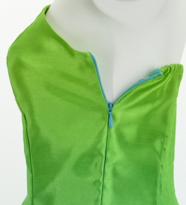 Hula Midi Gradation Dress/ Luxury Collection / Yellow Green & Blue / J2709yegrbl