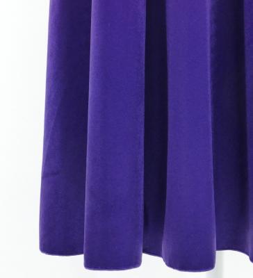 Hula Long Gradation Dress with Velvet / Luxury Collection / Purple & Dark Purple / J2711pudpu