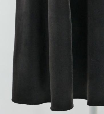Hula Long Dress with Velvet / Luxury Collection / Beige & Brown / J2714bebr