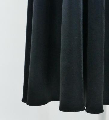 Hula Long Dress with Velvet / Luxury Collection / Blue & Black / J2714blbk