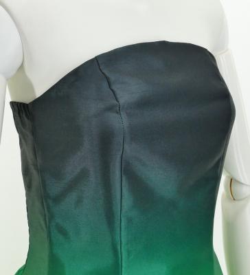 Hula Long Gradation Dress/ Luxury Collection / Green & Yellow / J2750grye