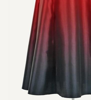 Hula Long Gradation Dress/ Luxury Collection / Red & Black / J2750rdbk