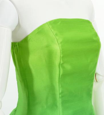 Hula Long Gradation Dress/ Luxury Collection / Yellow Green & Blue / J2750yegrbl