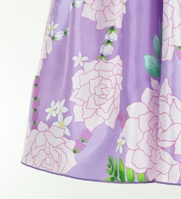 Hula Midi Halterneck Dress with Loke Lani Print / Luxury Collection / Lavender / J2759lv