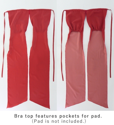 Koshibo Bra Top & Short Pareo / Kahiko & Moana / Purple / J3259-18