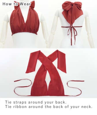 Koshibo Bra Top & Short Pareo / Kahiko & Moana / Purple / J3259-18