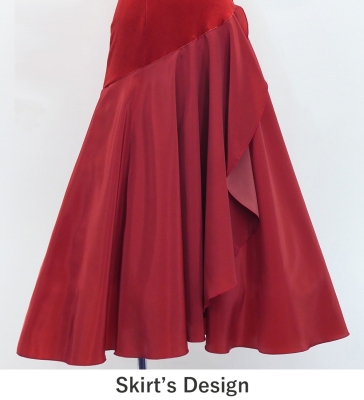 Kids Custom One Shoulder Long Dress / JCp94-mix