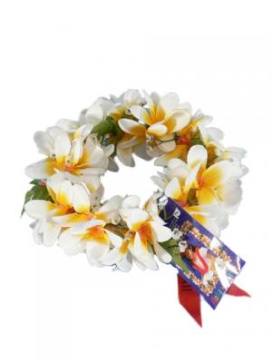 Hula Headband / Plumeria / Yellow / J315