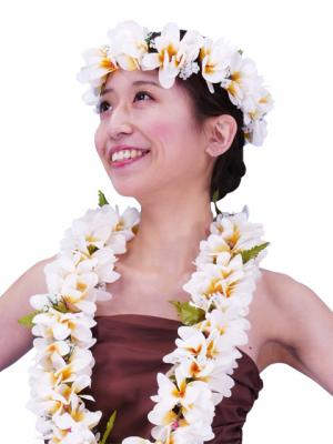 Hula Headband / Plumeria / Yellow / J315