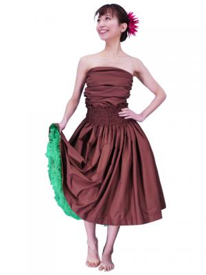 Hula Soft Petticoat / Green / J826g
