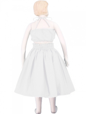 Hula Kids Pa'u Keiki / Solid / White / Gc104w