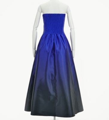 Hula Long Gradation Dress/ Luxury Collection / Blue & Black / J2750blbk
