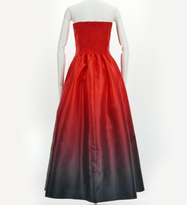 Hula Long Gradation Dress/ Luxury Collection / Red & Black / J2750rdbk