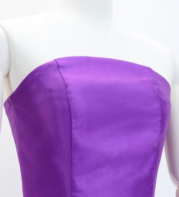 Hula Midi Dress with Plumeria Print / Luxury Collection / Purple / J2849pu