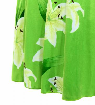 Hula One Shoulder Long sleeve Dress with Lily / Luxury Collection / CRM & LGR / J3031crlgr