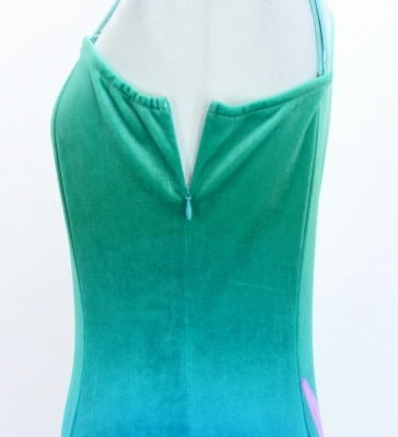 Hula One Shoulder Long sleeve Dress with Lily / Luxury Collection / LBL & PPL / J3031lblpu