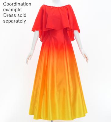Hula Koshibo Dark Orange Cape  / Luxury Collection / J3035dorye