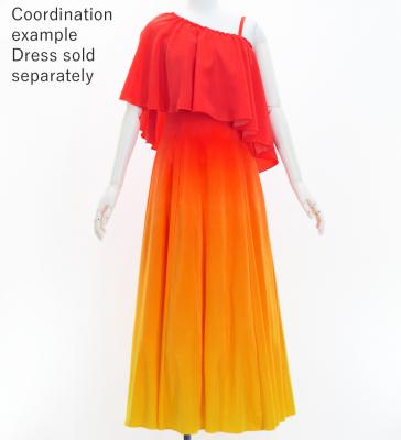 Hula Koshibo Dark Orange Cape  / Luxury Collection / J3035dorye