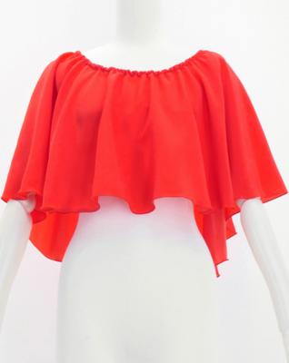Hula Koshibo Dark Orange Cape  / Luxury Collection / J3035dorye