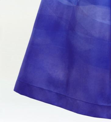 Hula Shantung Pa'u Skirt with Gradation Print / Luxury Collection / J3041-6