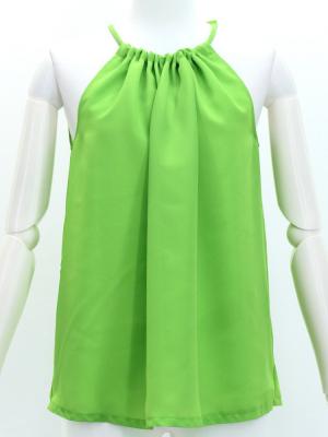 Hula American Armhole Blouse with Koshibo / Apple Green / J3084agr