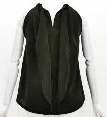 Hula American Armhole Blouse with Koshibo / Black / J3084bk