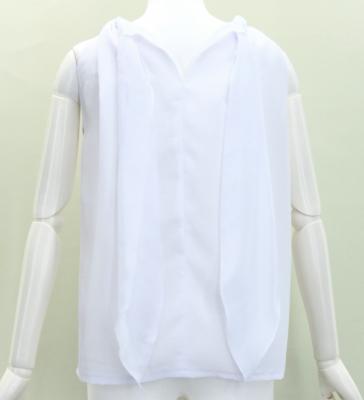 Hula American Armhole Blouse with Koshibo / White / J3084wh