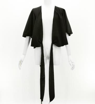 Hula Wrap Blouse with Koshibo / Black / J3085bk