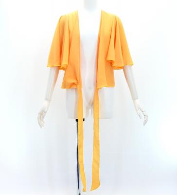 Hula Wrap Blouse with Koshibo / Light Orange / J3085lor