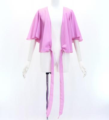 Hula Wrap Blouse with Koshibo / Orchid Pink / J3085opi