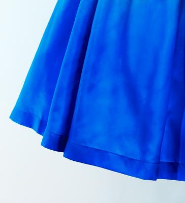 Hula Blouse & Pa'u Set-Up / Luxury Collection / Blue & Blue / J3098blbl