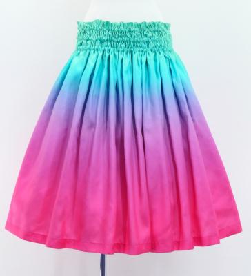 Hula Blouse & Pa'u Set-Up / Luxury Collection / Blue & Pink / J3098blpi