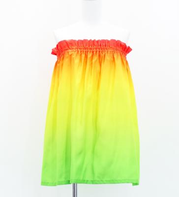 Hula Blouse & Pa'u Set-Up / Luxury Collection / Green & Red / J3098grrd