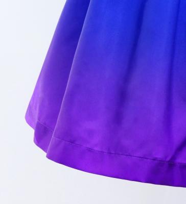 Hula Blouse & Pa'u Set-Up / Luxury Collection / Light Green & Purple / J3098lgrpu