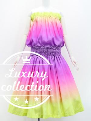 Hula Blouse & Pa'u Set-Up / Luxury Collection / Lavender & Cream / J3098lvcr