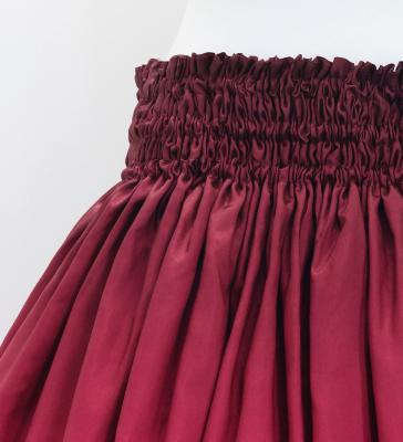 Hula Blouse & Pa'u Set-Up / Luxury Collection / Wine & Light Pink / J3098wilpi