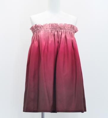 Hula Blouse & Pa'u Set-Up / Luxury Collection / Wine & Light Pink / J3098wilpi